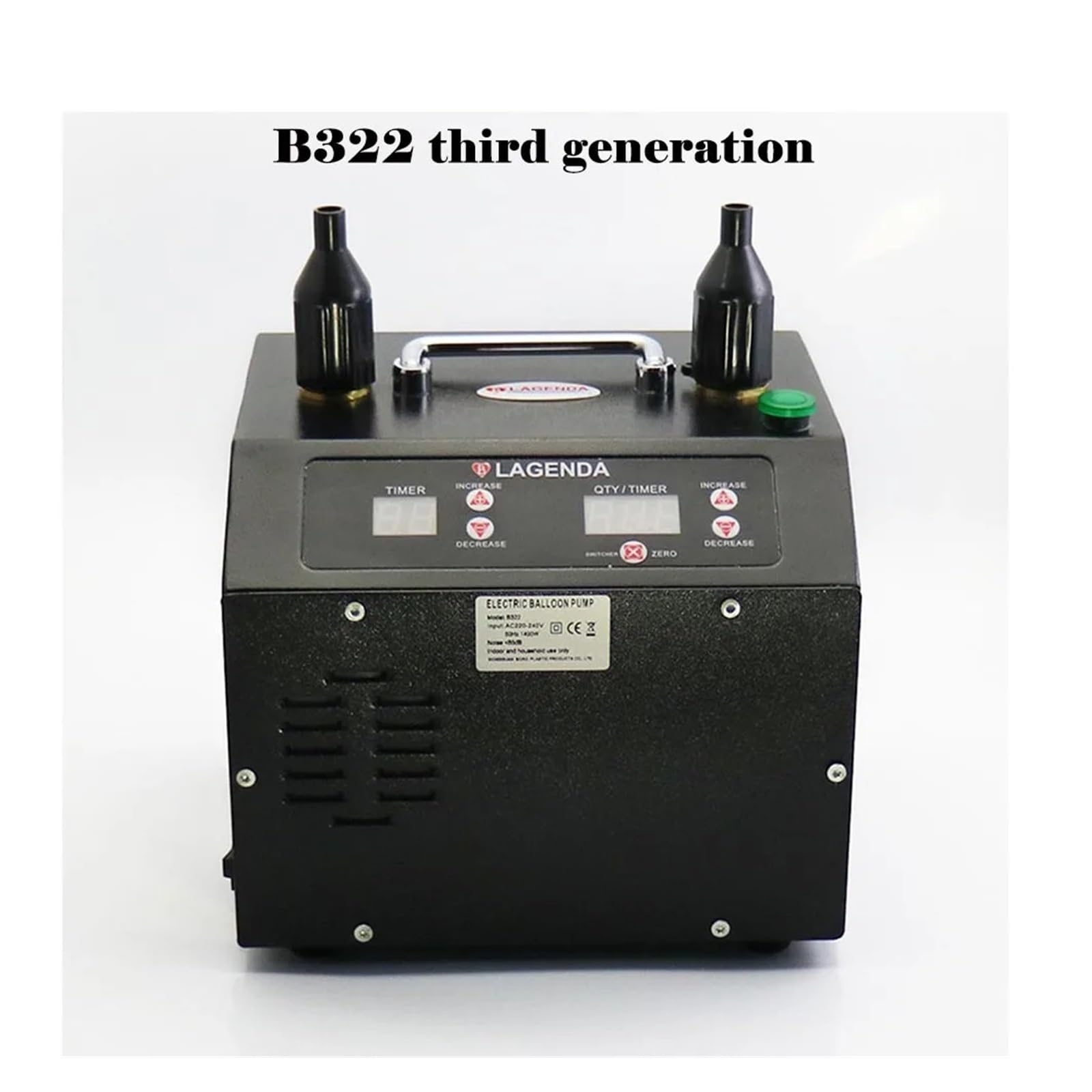 Elektrische Ballonpumpe B322 für den Heimwerkergebrauch(MODEL 5)
