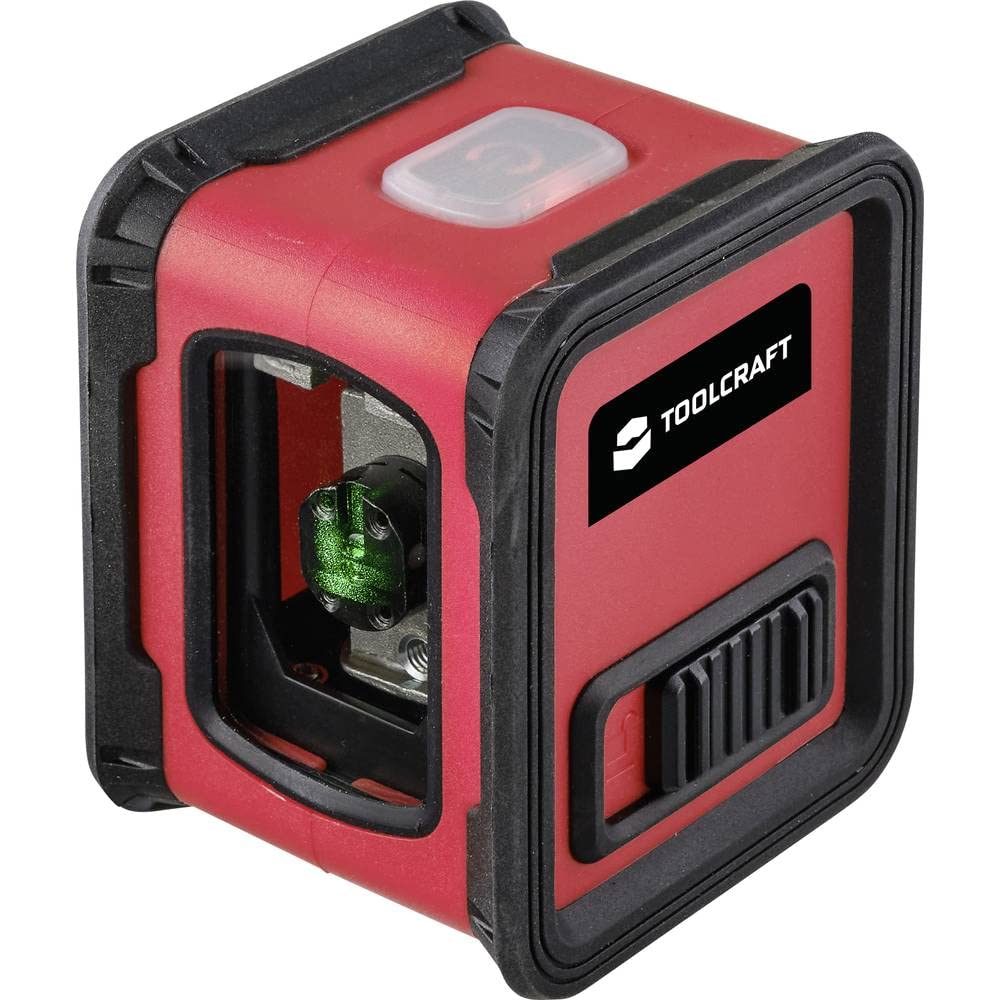 TOOLCRAFT CL12-G Laser Kreuzlinienlaser, w tym Stativ, selbstnivellierend, bardziej ekologiczny laser Reichweite (maks.): 12 m