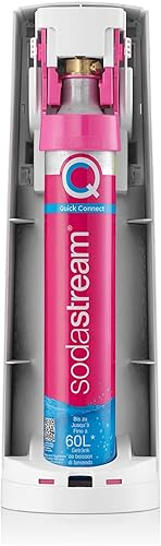 Miniatura 3 de SodaStream Terra - Máquina de agua con gas (blanco) con CO2, botella DWS y gota Bubly