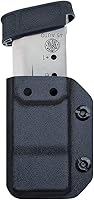 Vista 28 de POLE.CRAFT IWB/OWB - Funda para cargador Kydex - Mag Carrier se adapta a: 0.354 in .40 Double Stack/0.354 in .40 Single Stack - P365 1911 Glock 19