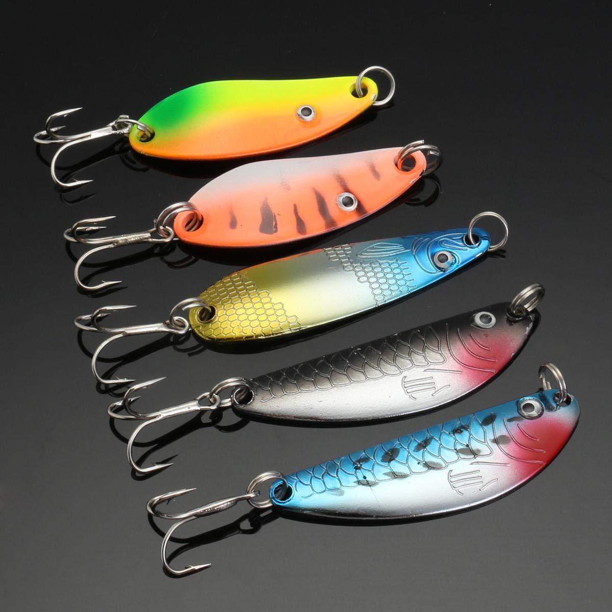 Cebos Artificiales 30 PCS Lure DE Pesca 6CM-8CM 235G Aleación Cebos de Pesca intemperados Señuelos de Pesca