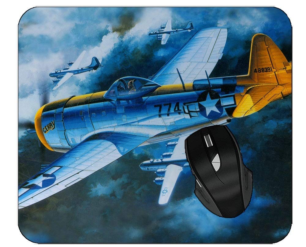Office Mouse Pad Military Aircraft Mouse Pads for Computers