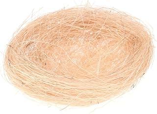 UPKOCH Lot De 6 Nids d'oiseaux en Imitation Petits Nids Décoratifs pour Poulailler Poulailler Sauvage Décorations pour Poules Modèle Ornemental Rustique