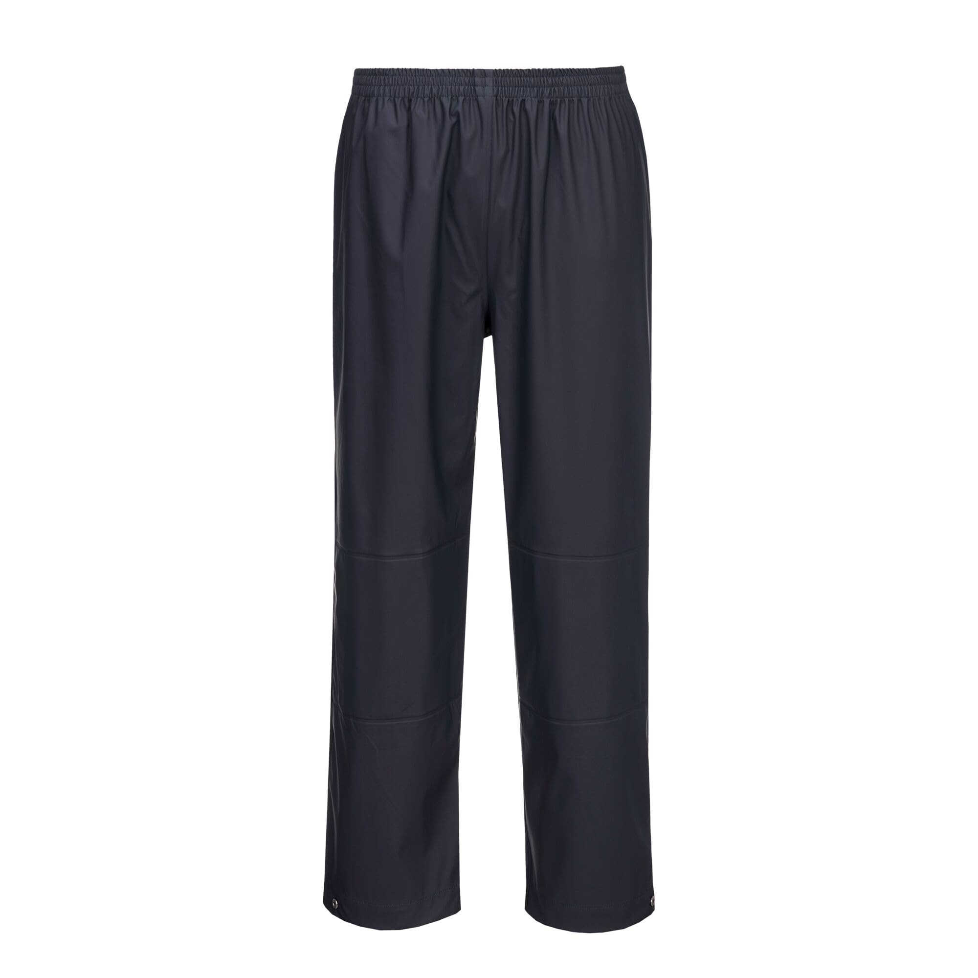 Portwest Men's Navy S650 Flexatex Chem Trousers Chemical Resistant Work Safety Overtrousers Waterproof Breathable Pu Coated Polyester Antifungal Welded Seams Adjustable Hems Pfas Free, XX-Large