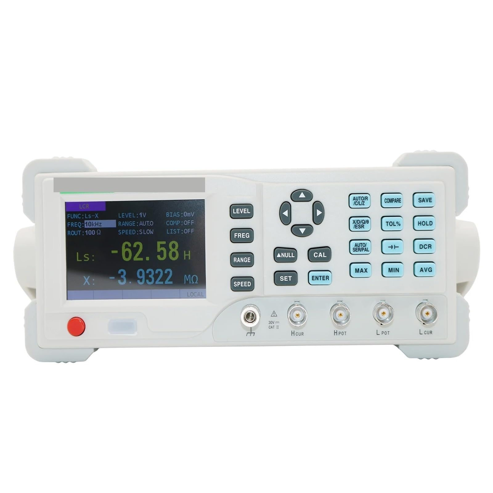Medidor LCR, Probador de puente digital LCR de sobremesa ET4401 ET4410, medidor de capacitancia, resistencia, impedancia e inductancia.(ET4410)