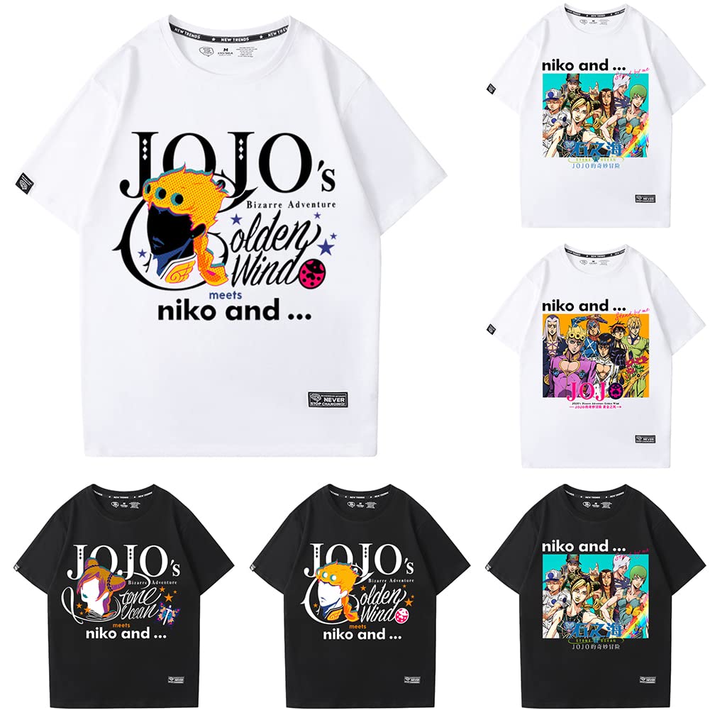 BEAMS T × ジョジョ ジョルノジョバァーナ & 空条徐倫 Tシャツ BEAMS T × ジョジョ ジョルノ・ジョバァーナ & 空条徐倫 Tシャツ
