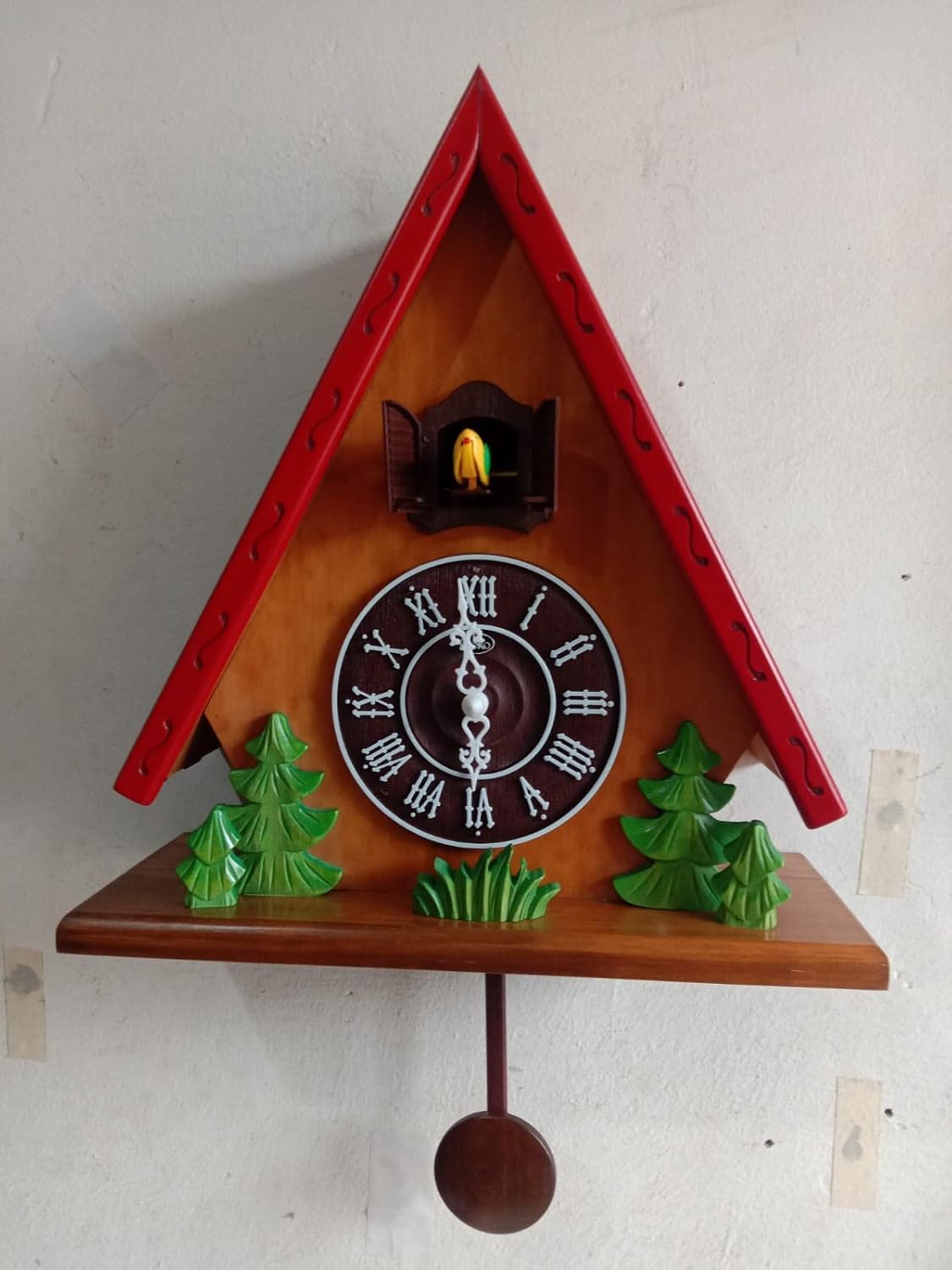 Buy HORO (Imported Height 21.5" inch Cuckoo Wall Clock Roman dial