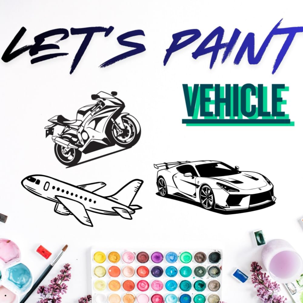 My First Vehicles Coloring Book: Vehicles Coloring Book