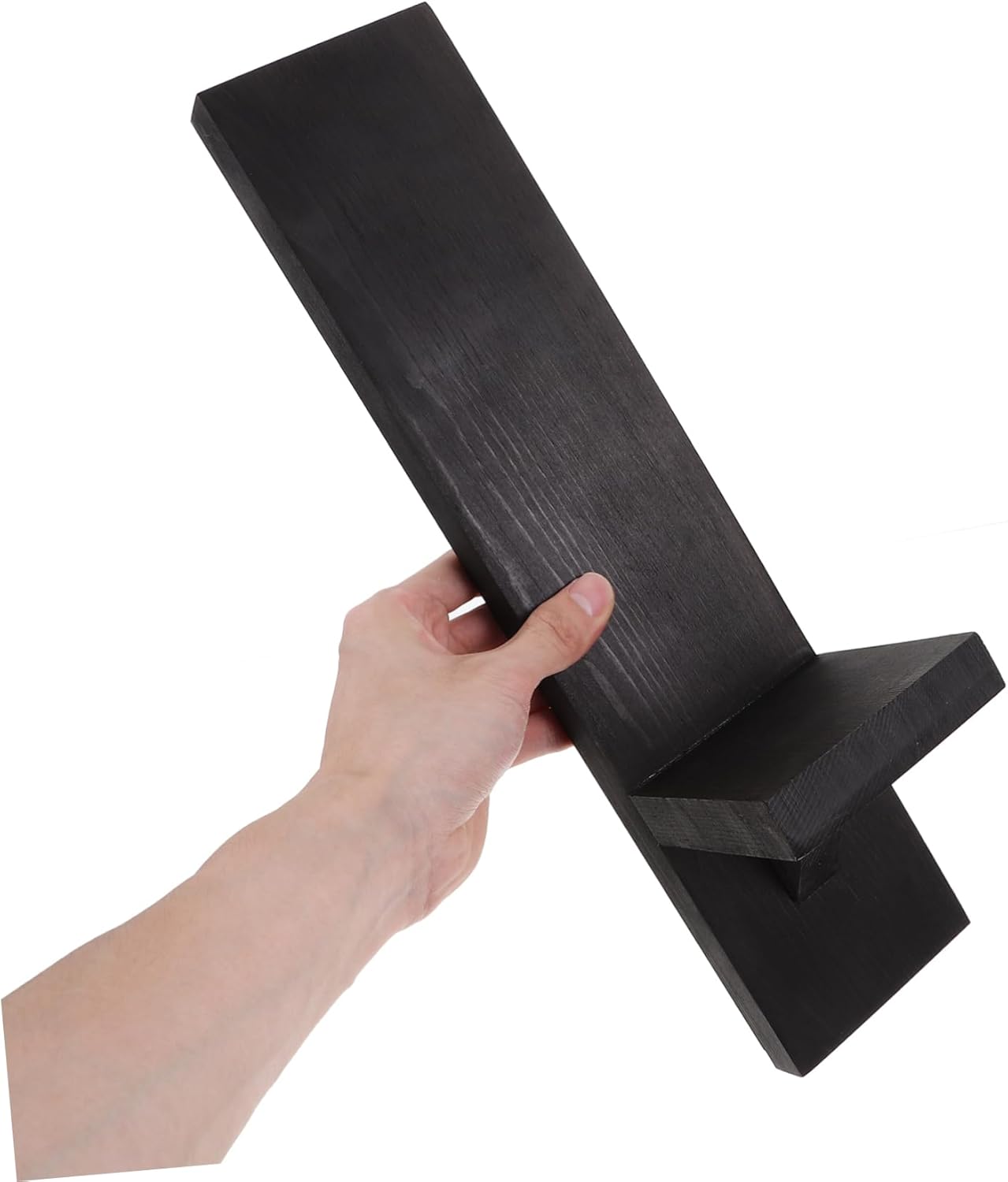 ABOOFAN 2pcs Wooden Wall Mount Candle Sconces Vintage Rustic Candle Holders for Bedroom Living Room Kitchen Bathroom Home Decor