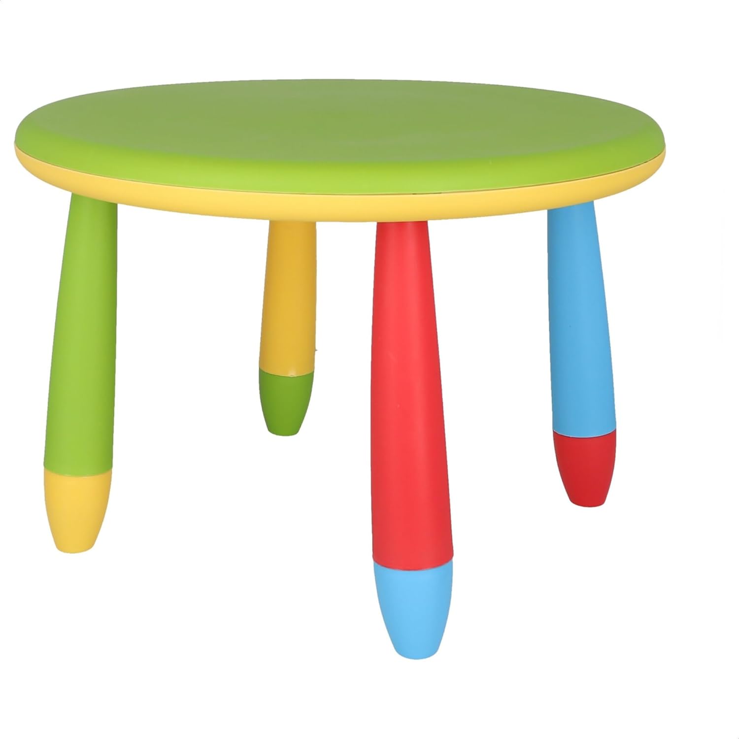 MUEBLEAR 90050 Round Table for Children Plastic Green 30 x 15 x 48 cm