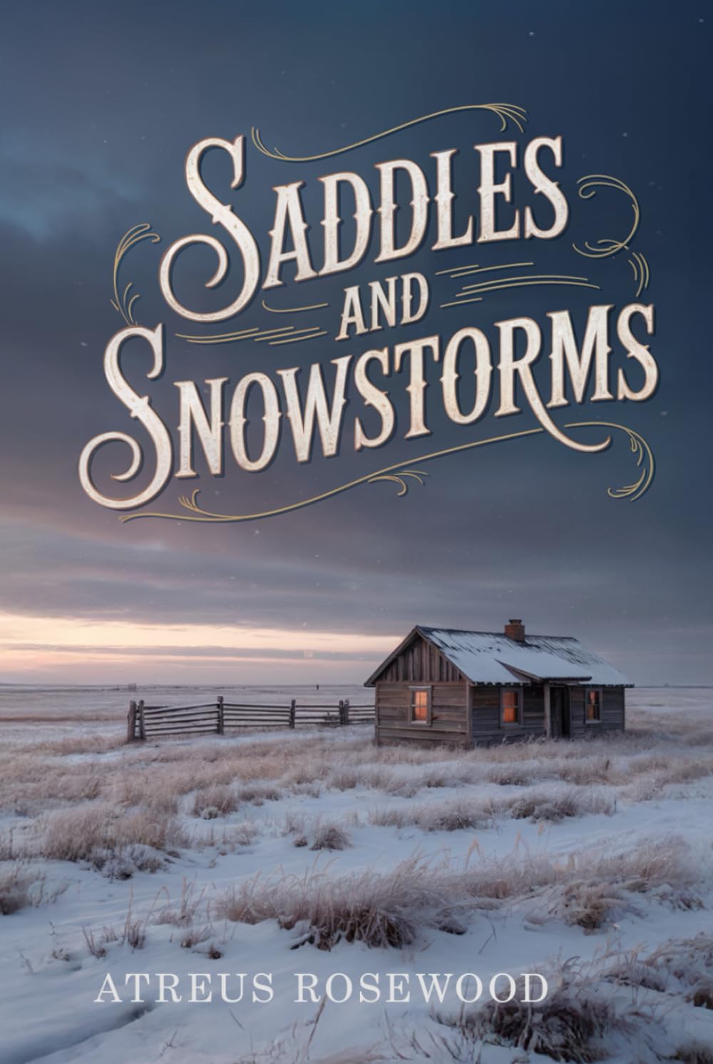 Saddles and Snowstorms: A Sweet and Spicy MM Cowboy Romance (Sagebrush Cowboys)