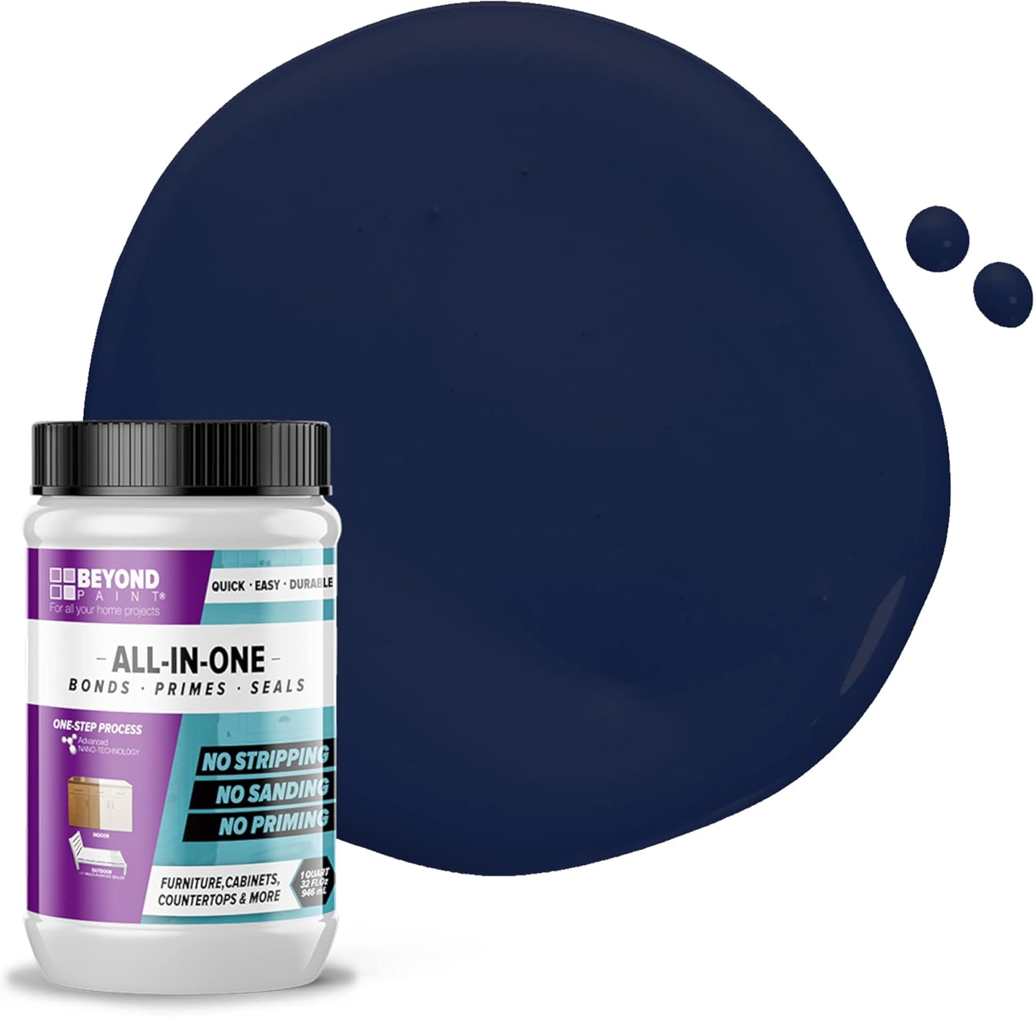 Beyond Paint AllinOne Refinishing Paint, No Sanding, Matte Finish for Countertops