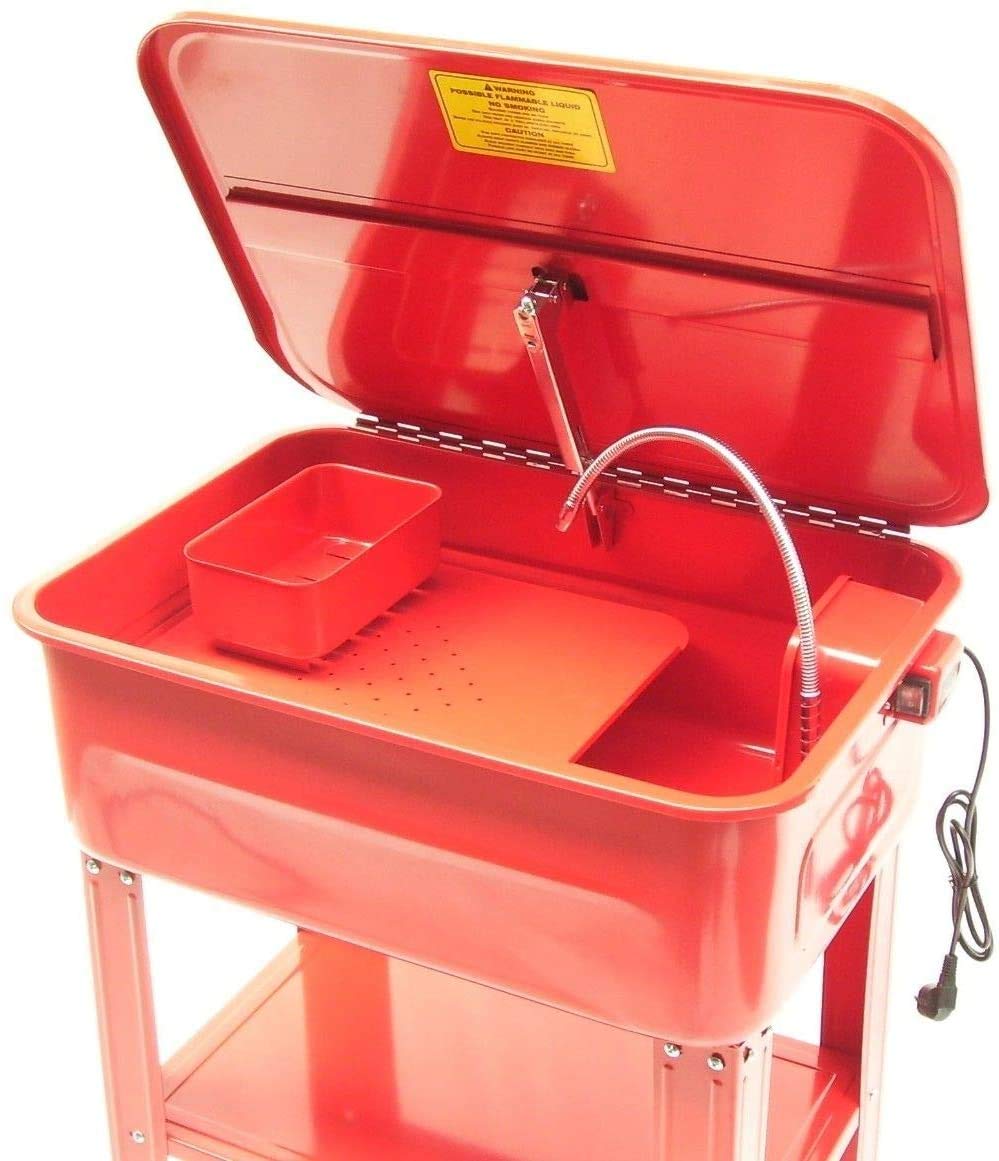 D&L TEILEWASCHGERÄT 80 L mit Pumpe + Waschpinsel Bürste Waschgerät Waschmaschine AWZ