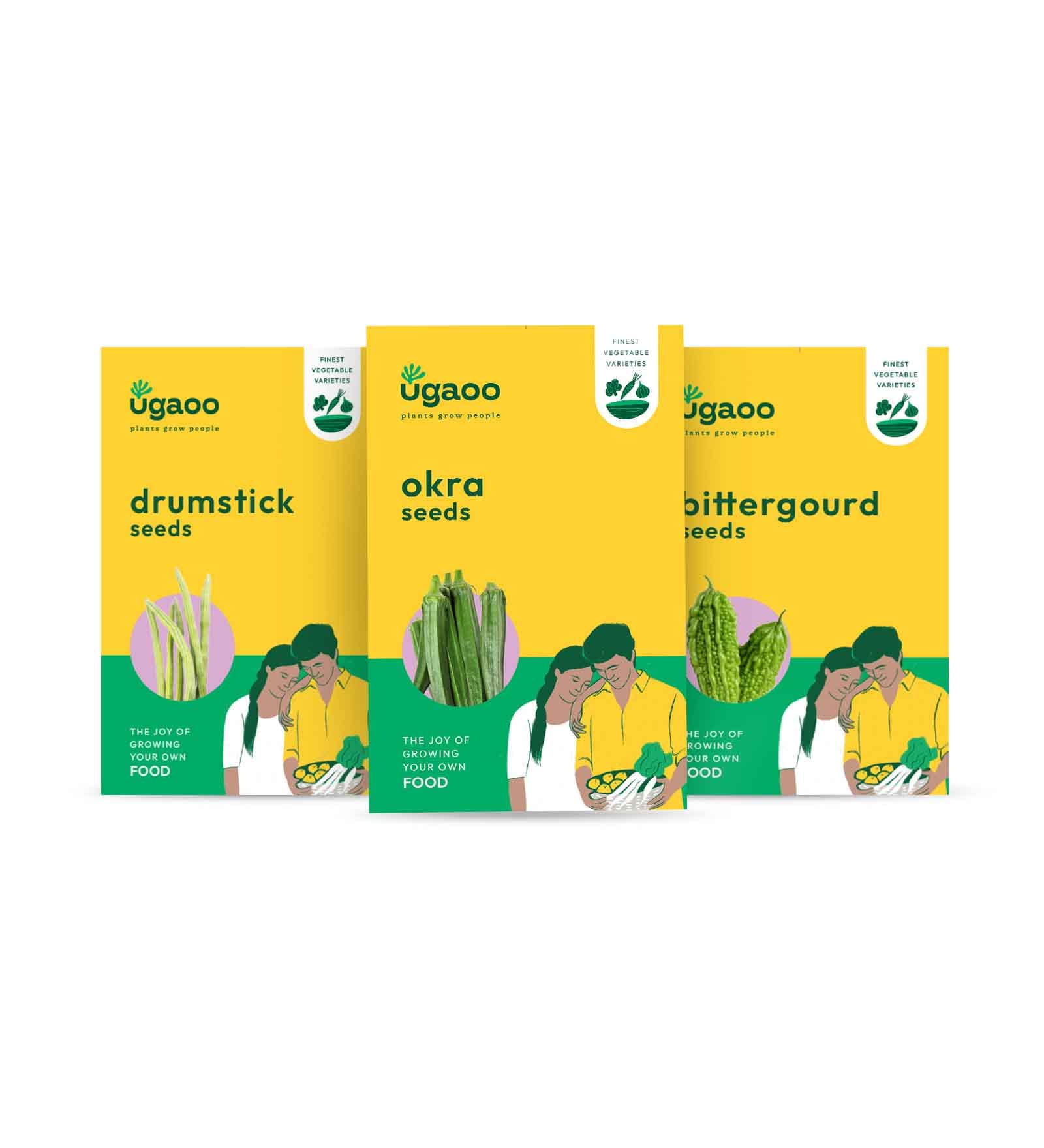 UGAOO Vegetable Seeds Combo Of Bittergourd (Green Long), Drumstick (Moringa), Okra (Lady Finger) (B09PLFZ8BG) Amazon Price History, Amazon Price Tracker