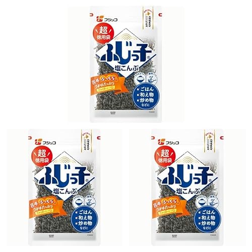 フジッコ 業務用ふじっ子 140G×3パック 常温(まとめ買い) (Vandroロゴ付包装・INDEXBOX)