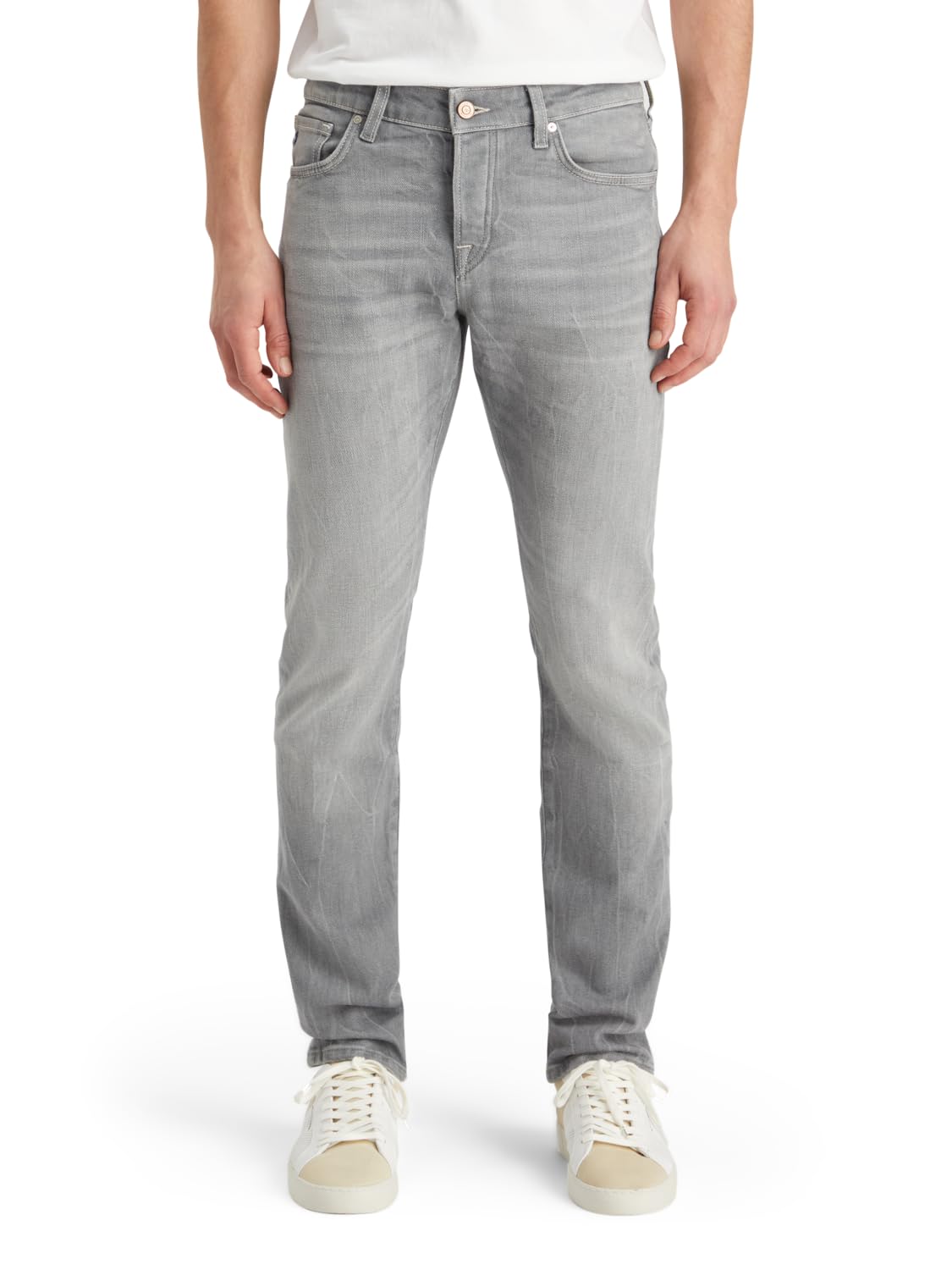 Scotch & Soda Mens Ralston Jeans, Grey Sands, 38W / 36L UK