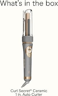 Conair INFINITIPRO New Curl Secret, Automatic Curling Iron with Dual Voltage for Worldwide Travel