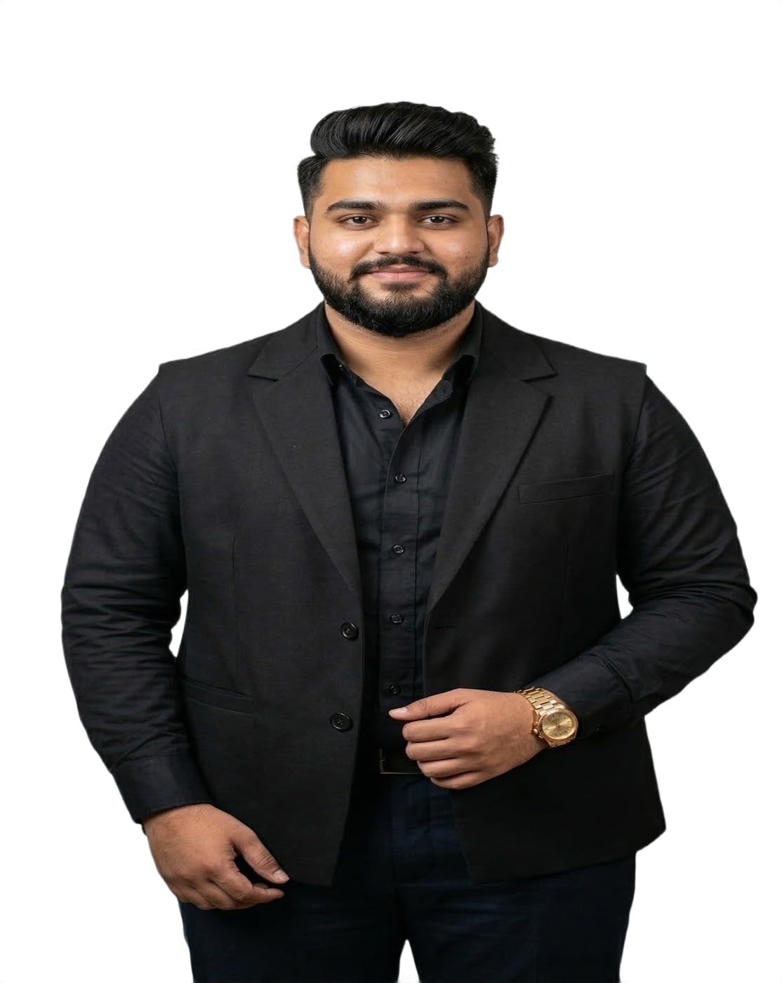 cadmon Men Plus Size Waistcoat-picture-45