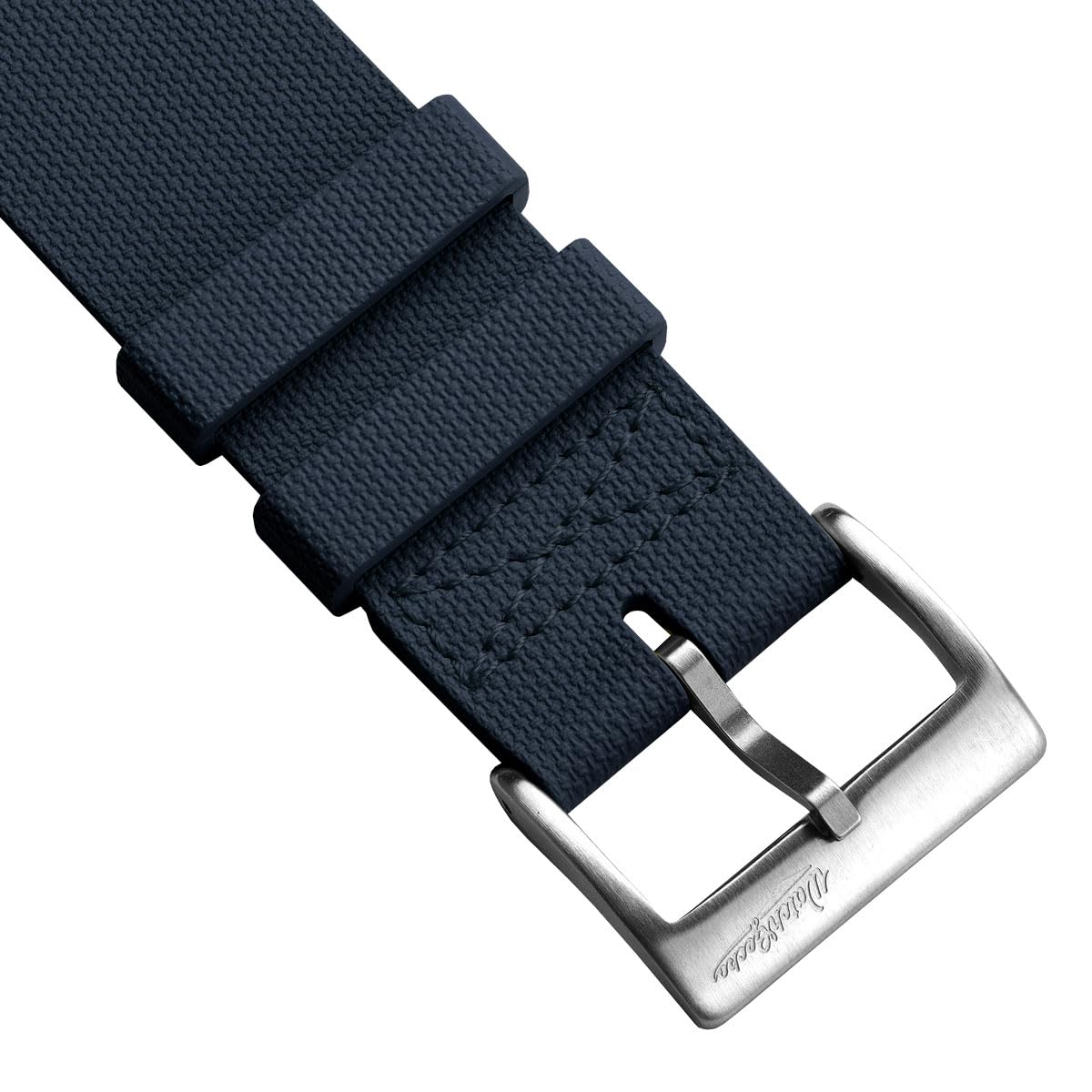 WatchGecko TidalPass - Cinturino in gomma per orologio militare britannico, impermeabile, versatile ed elegante, da indossare in 2 modi