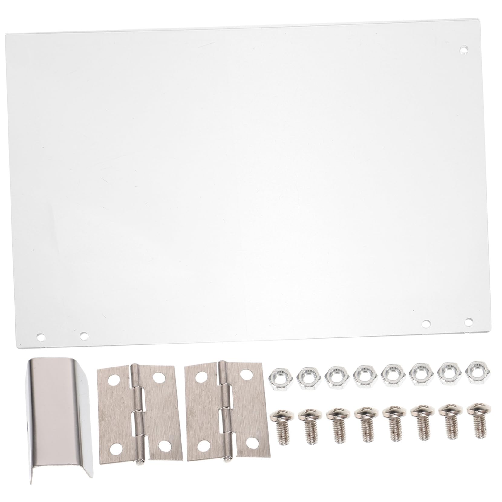 Cabilock Popcorn Machine Replacement Door Panel Clear Thicken Baffle for Household Kitchen Devices Easy to Clean and Reusable Fits Standard Popcorn Makers