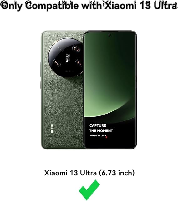 USTIYA Case for Mi Xiaomi 13 Ultra Clear TPU Four Corners Protective Cover Transparent Soft