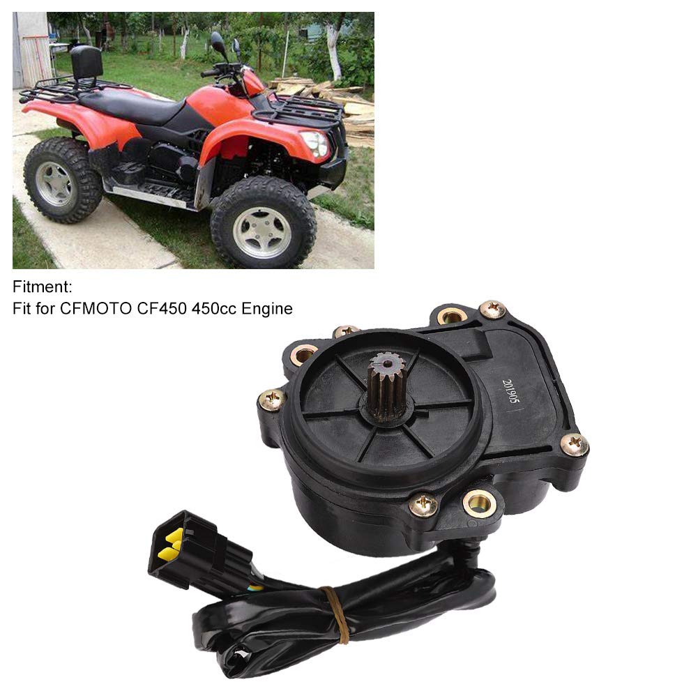 Servo Attuatore Differenziale Anteriore, Gruppo Motoriduttore Asse Differenziale Anteriore in Plastica e Rame 314000 Adatto per Motore CF450