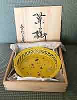 有田焼　菓子（果物）器 直径24cm 楽天市場】菓子鉢 有田焼の通販