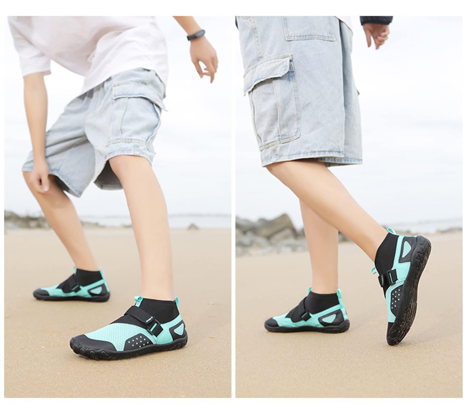 Zapatos Acuáticos Zapatos Acuáticos Zapatos Acuáticos De Secado Rápido para Mujeres Zapatos Acuáticos Zapatos Deportivos De Playa Zapatos De Natación para Remar Pesca(40 EU, Blue)