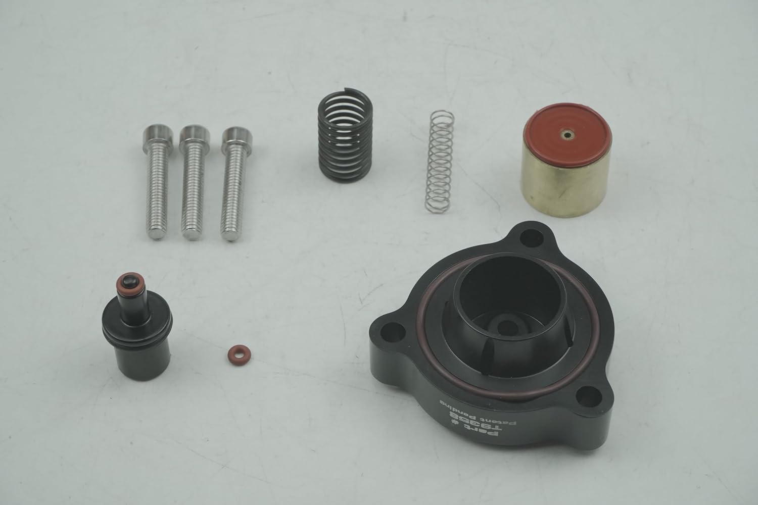 T9358 pressure relief valve Turbo Diverter Adapter Replacement for T9351 T9356 T9357 T9358 Fit for Mercedes A B C E GLC SLK A45 for Ford Mustang S550 Fiesta ST for Volvo for Infiniti for Proton Exora