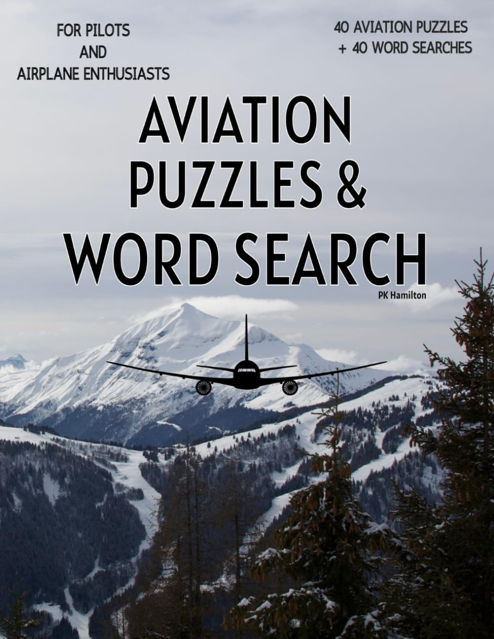 Aviation Puzzles and Word Search for Pilots: Trivia, Challenges, Brain Teasers for Aviation Enthusiasts by P.K. Hamilton