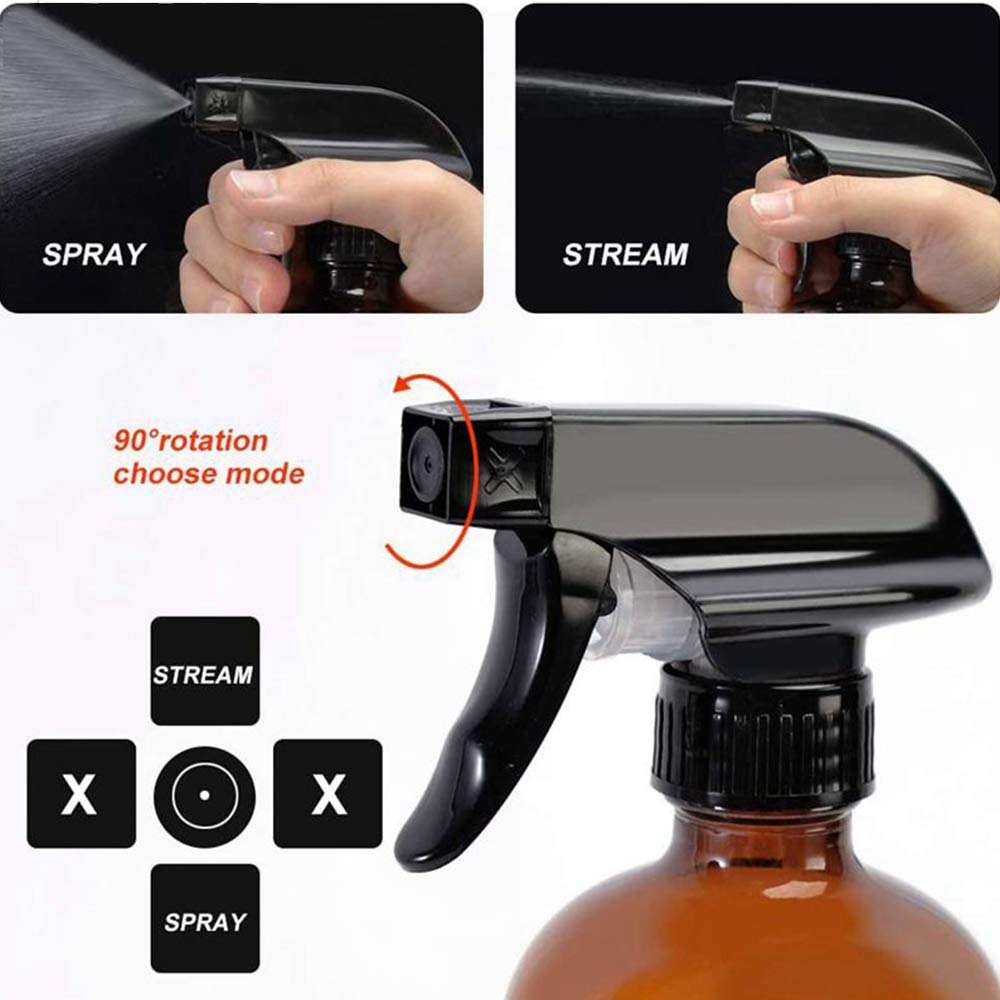 Amazon.co.jp: スプレーボトル250 / 500MLガラススプレーボトル