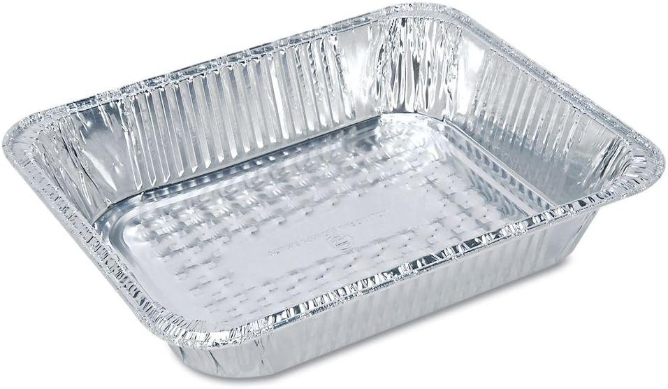 Handi Foil 321-00-100 Steam Table Aluminum Pan, Half-size, 2 9/16 Deep, 100/carton