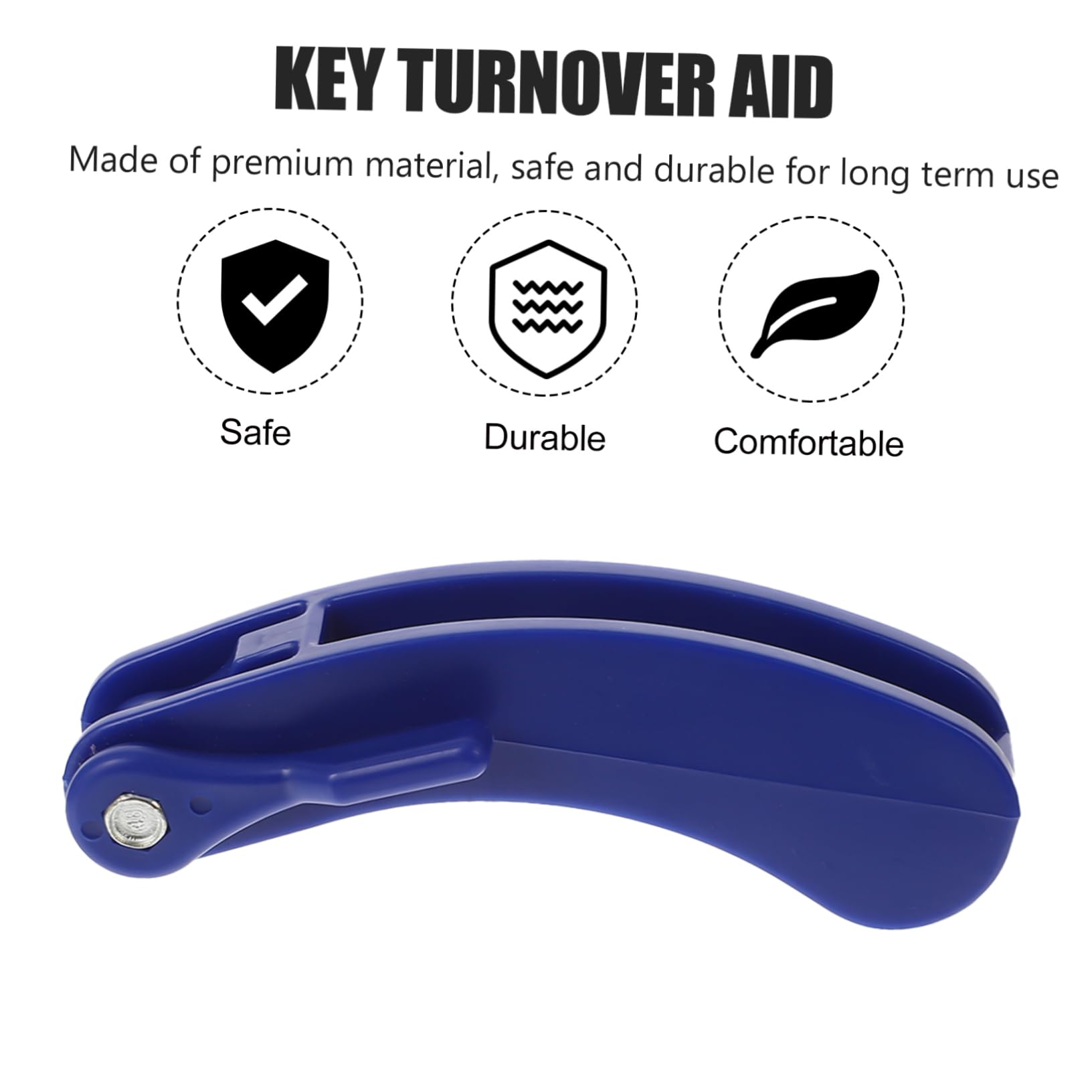 BUTIFULSIC Elderly Key Aid Turner Gadgets for Hands Strong Grip Turning Door Opening Kit