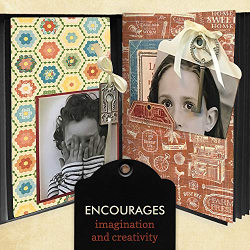 Staples Regular Tag Album 5,75X3.875-Nero