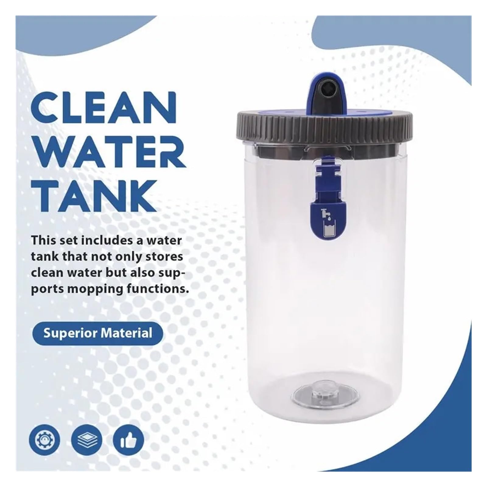 B51C¡NUEVO! Piezas De Repuesto for Tanque De Agua, Compatible Con Dyson, Accesorios De Vacío Wash G1, Cubo De Limpieza De Tanque De Agua, Tanque De Agua(As Shown B)