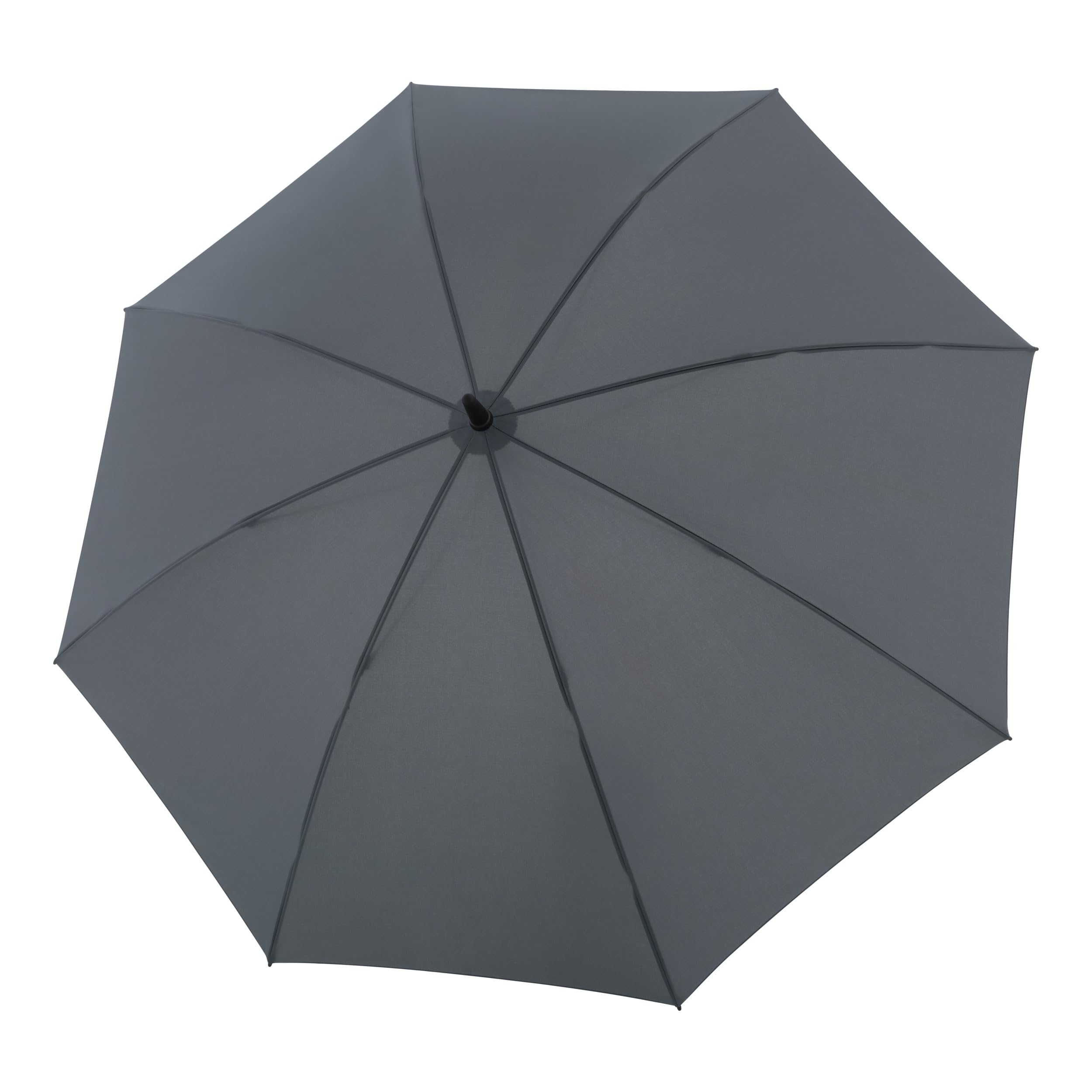 Knirps C.900 Light XXL paraguas grande en gris oscuro I paraguas manual ligero y estable I paraguas de pareja con ø 122 cm I a prueba de viento I paraguas de golf con mango antideslizante