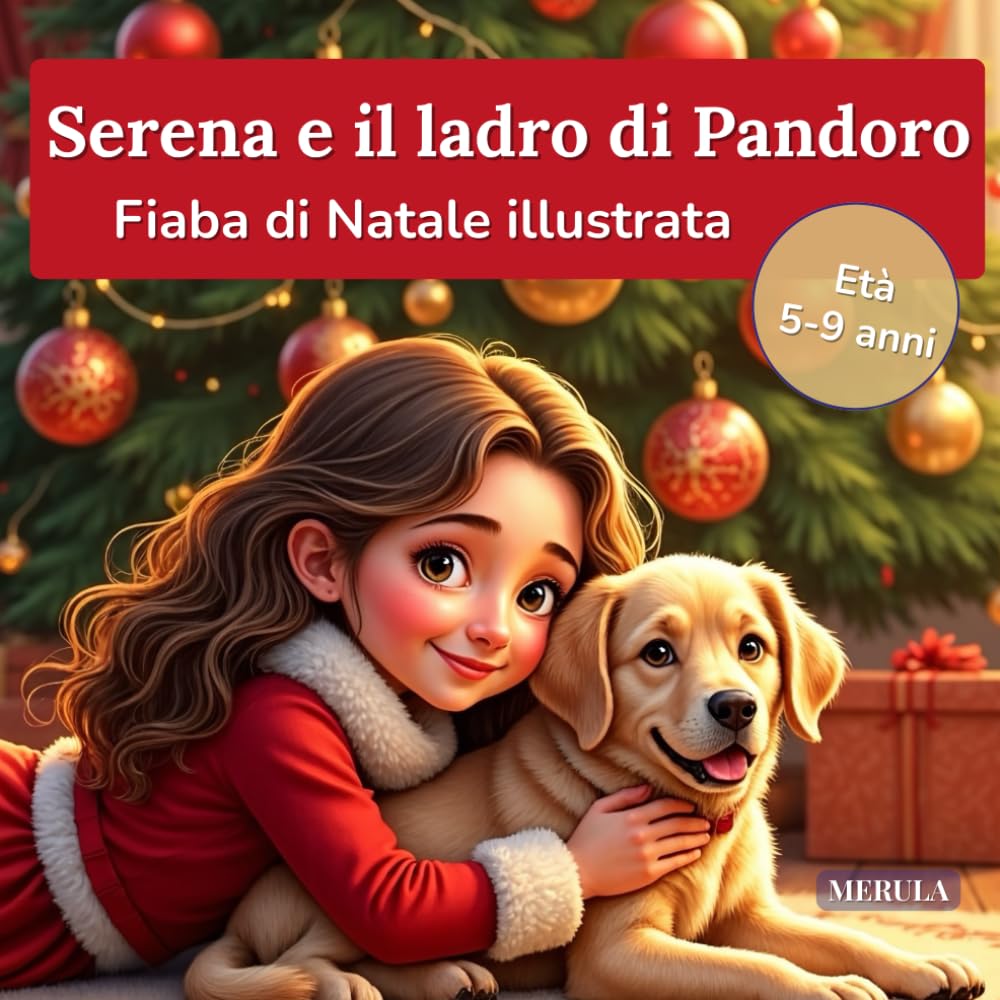 Serena e il ladro di Pandoro: Fiaba di Natale illustrata per bambini 5–9 anni (Collana Cuori Coraggiosi – Fiabe per parlare con i bambini)