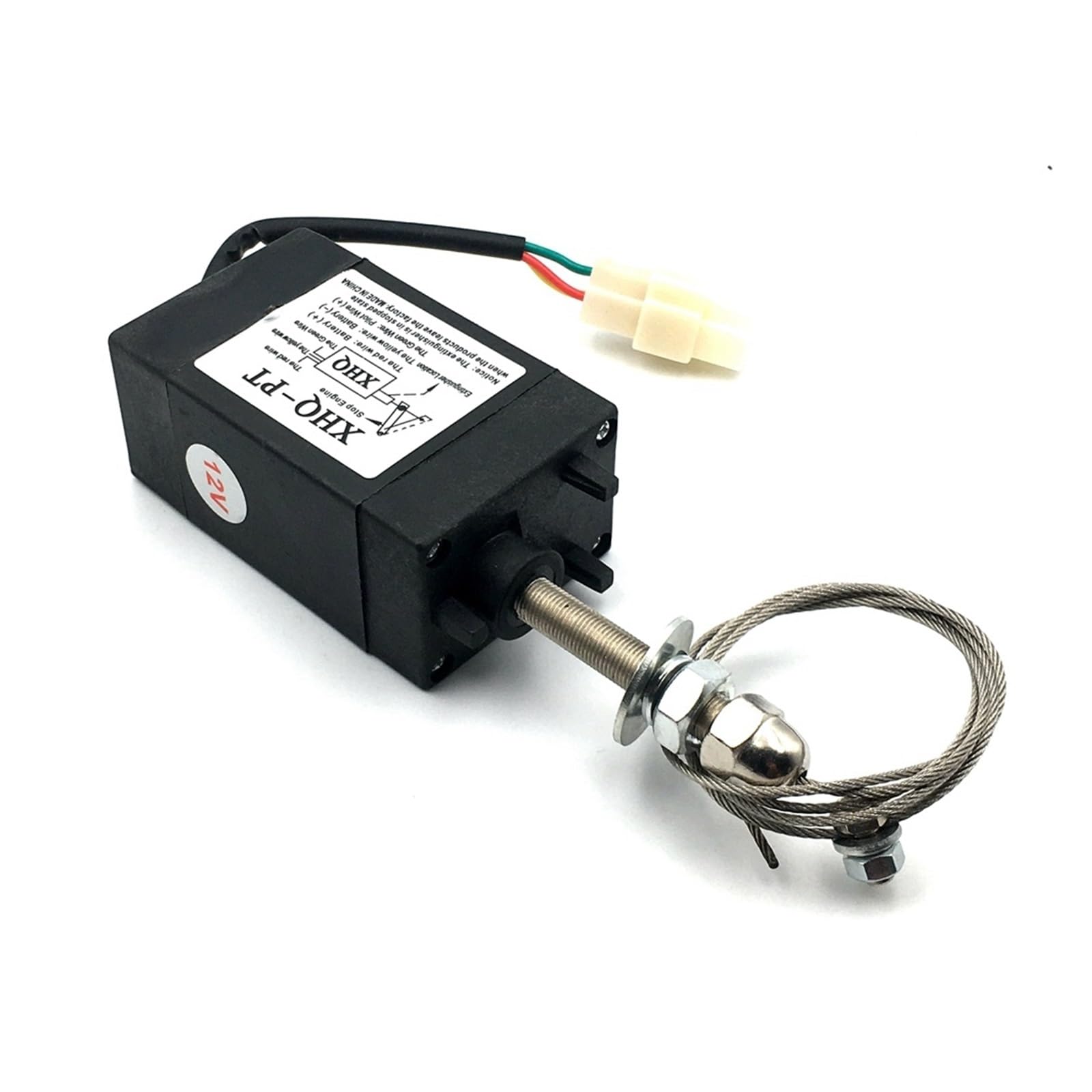 1pcs XHQ-PT 12V pull Type Diesel Engine Accessory Stop Solenoid