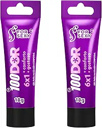Kit Gel Dessensibilizante 100dor 6x1 18g For Sexy - 2 Unidades