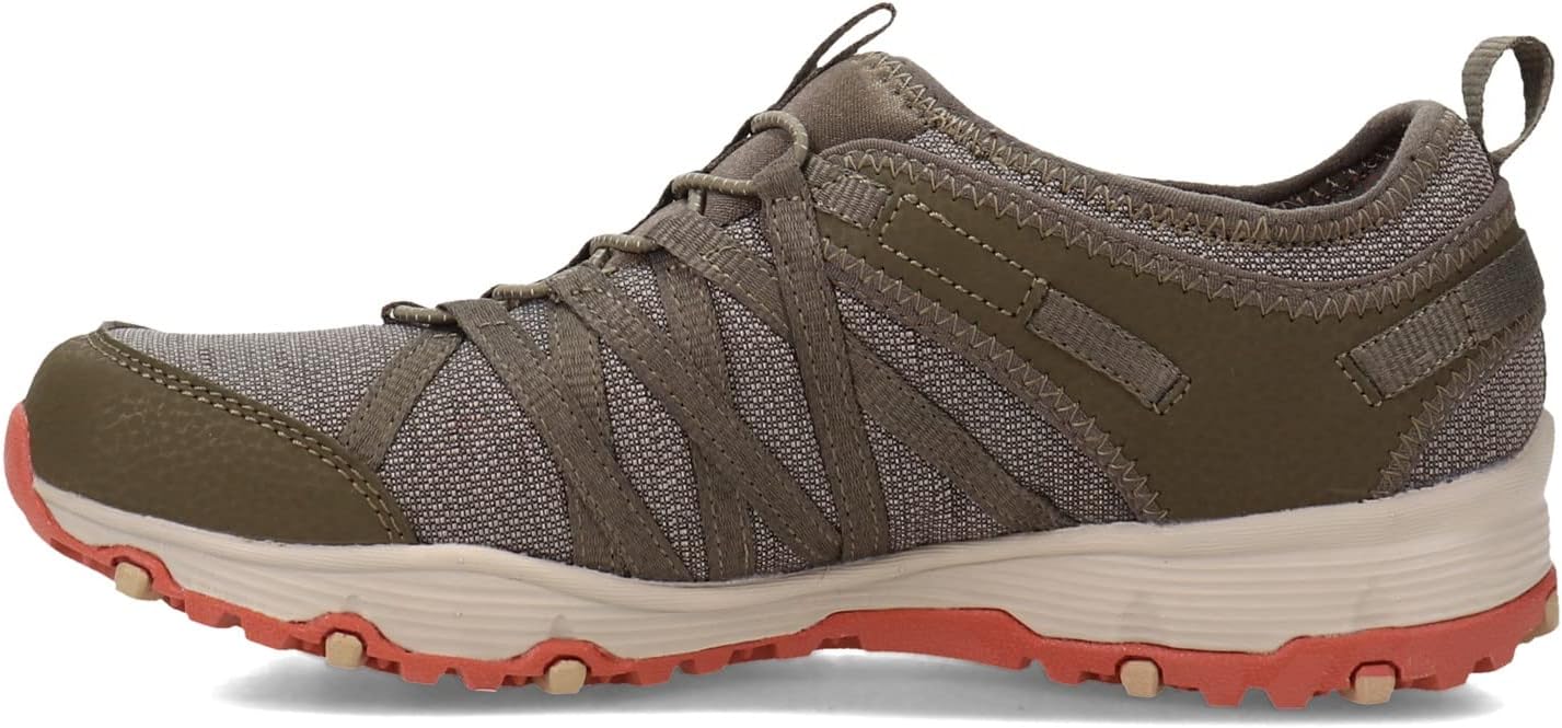 Skechers Modern Comfort Women's Women's Seager Hiker-Topanga Sneaker, Olive, 8