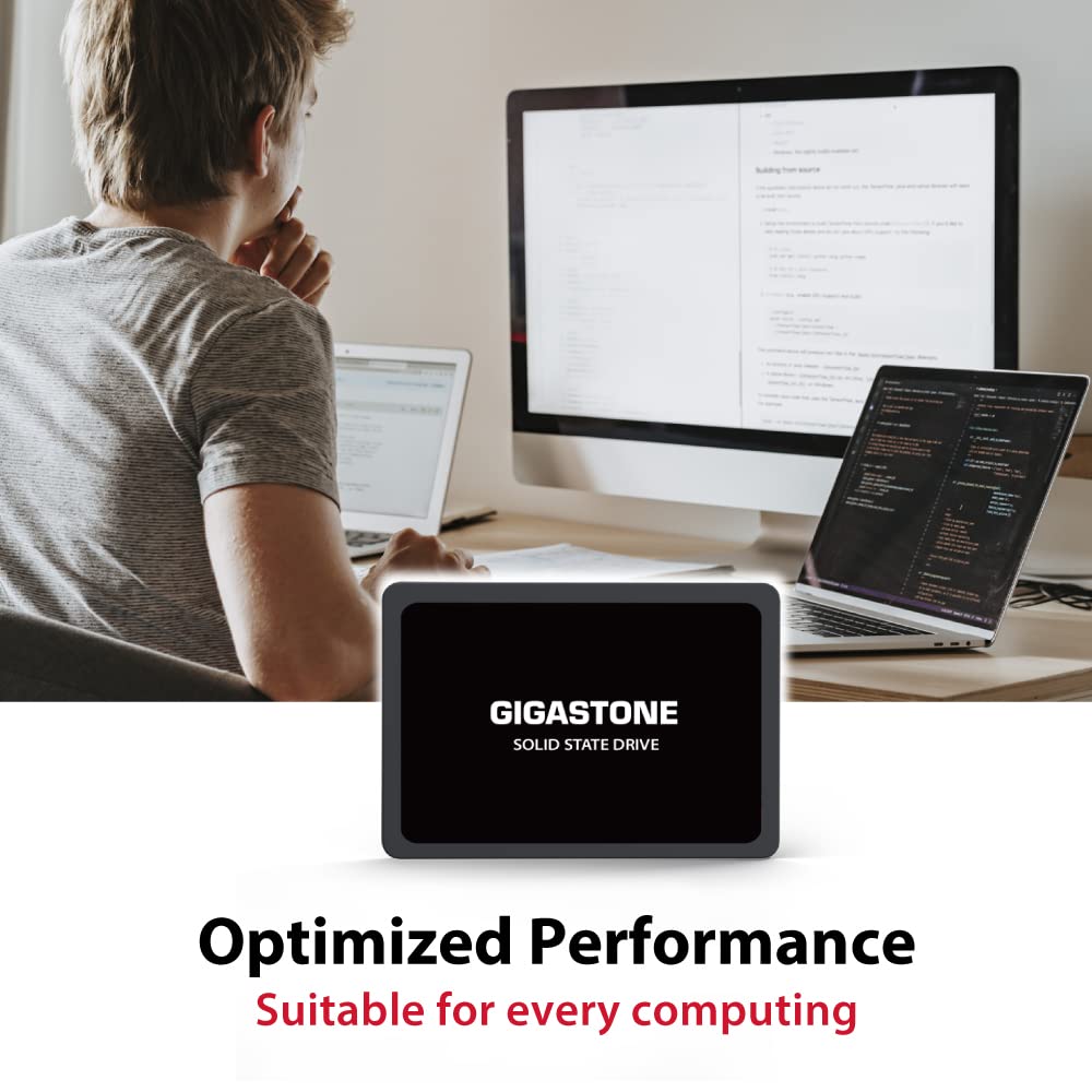 SSD Externo Gigastone 250GB USB-C - Velocidade 500MB/s Portátil