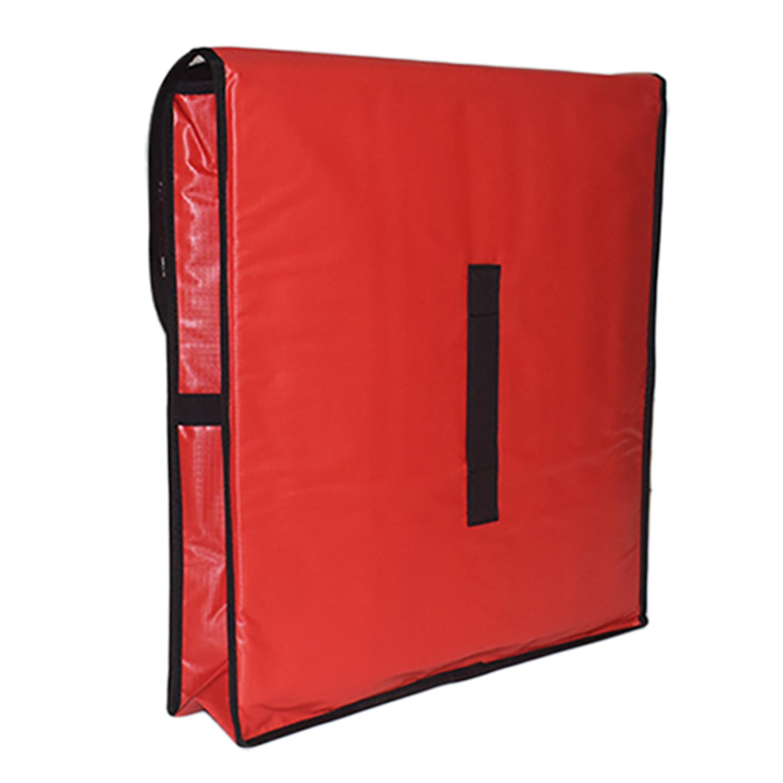 Práctica bolsa de entrega con aislamiento de pizza de materiales de tela resistente para picnics al aire libre y fiestas en la piscina, tamaño portátil, 58 x 58 x 12 cm