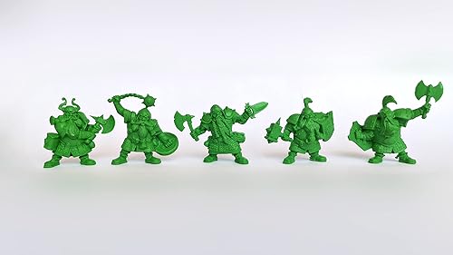Miniatura 4 de Fantasy Battles - Miniaturas DND de 2 pulgadas a granel con 14 figuras de acción para juegos, se utilizan como miniaturas de mesa, hombres lobo,