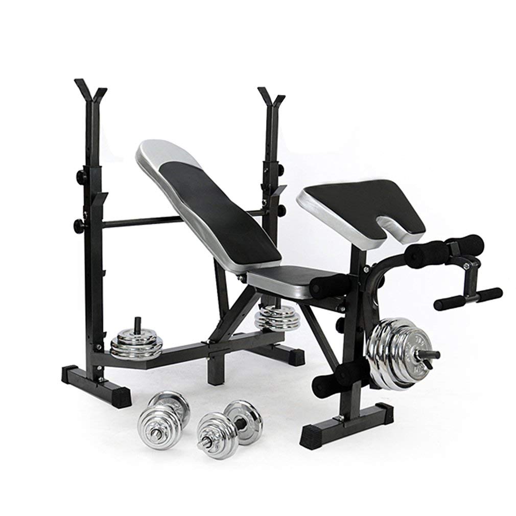 DTX Fitness AllinOne Dumbbell/Barbell Weight Bench with Butterfly