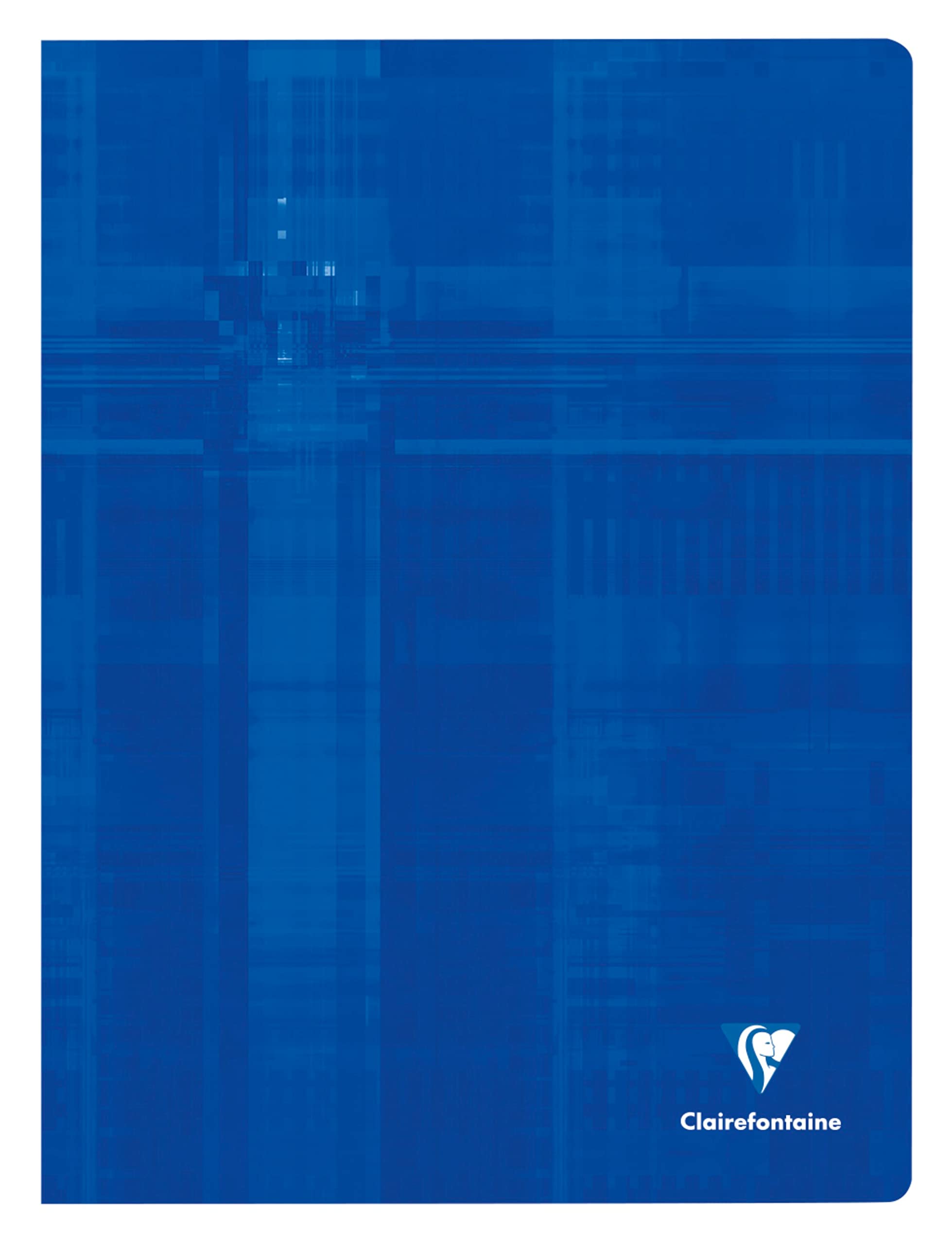Cahier Clairefontaine Agrafé 96 Pages - 24x32 Cm - Papier 90 G Ligné Avec Marge - Lot De 2