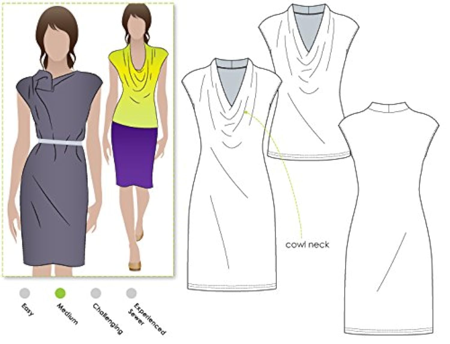 Style Arc Sewing Pattern Franki Dress & Top