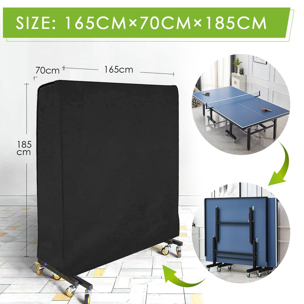 Housse de table de ping-pong, imperméable, coupe-vent et résistante aux UV Noir | Leroy Merlin Housse de table de ping-pong, imperméable, coupe-vent et résistante aux UV Noir | Leroy Merlin
