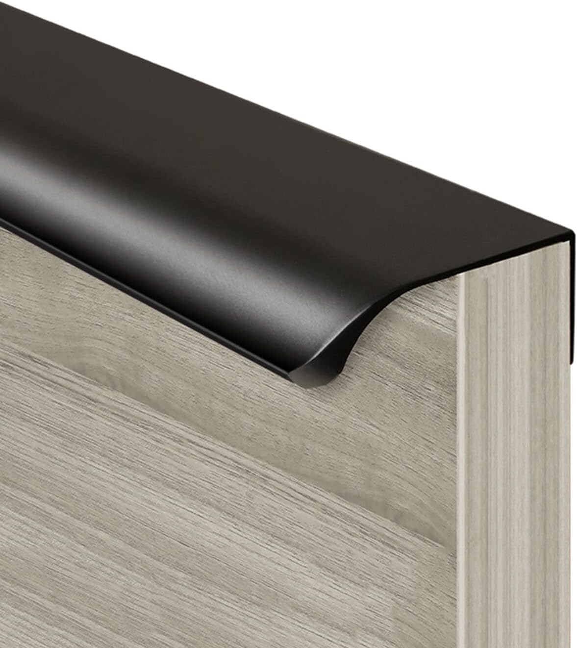 Tnbccxn One Color Cabinet Handles, Concealed Handles, 1 Pcs Hidden Aluminum Alloy Hidden Handle Tab Pulls(Length 800Mm)