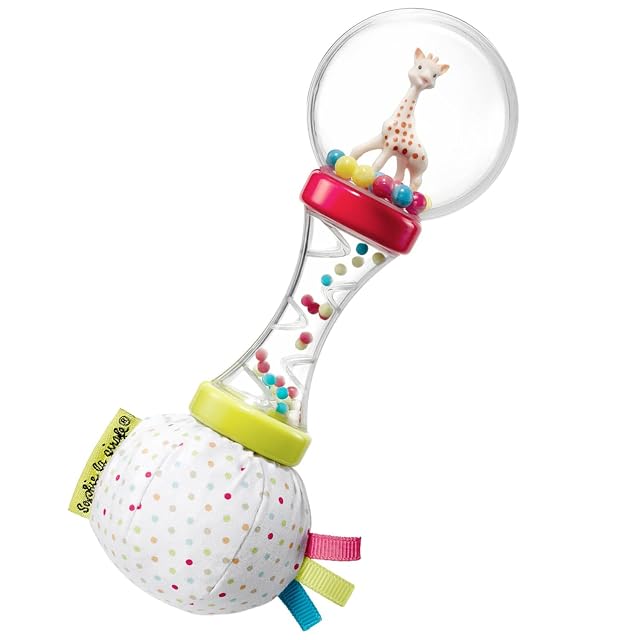 Sonajero Soft Maracas con Bolas Multicolores Bebé A partir de 3 Meses