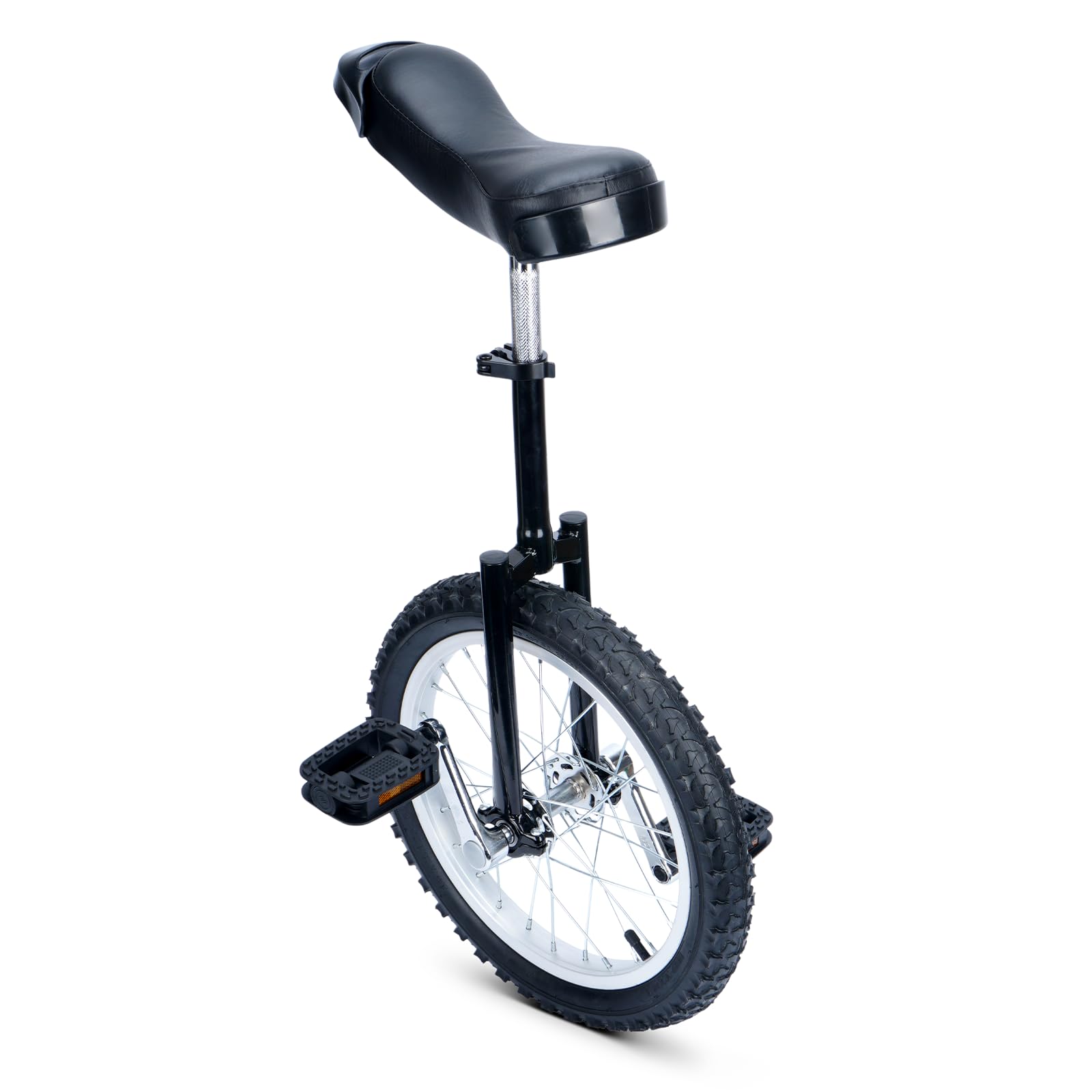 uyoyous Unicycle 16 Inch Unicycle for Adults Children Beginners and Professionals Unisex Black